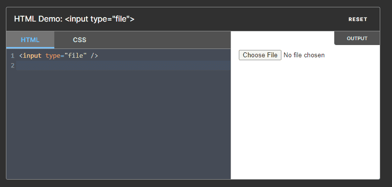 โค้ด HTML ที่ใช้สำหรับอัปโหลดไฟล์ (ภาพจาก mrd0x.com)