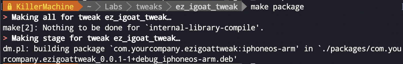 The basic of developing iOS Tweak (Part 4/4)