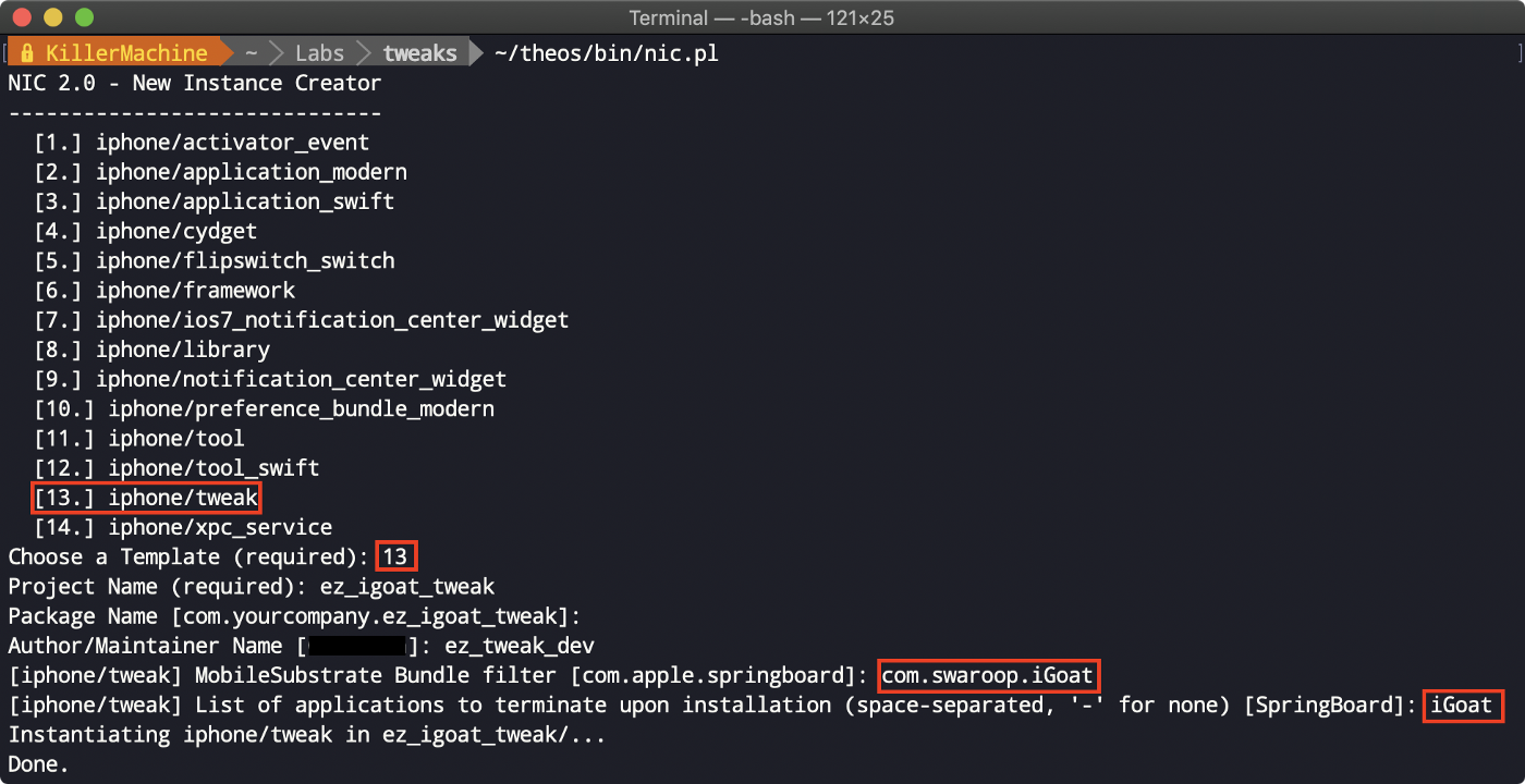The basic of developing iOS Tweak (Part 4/4)