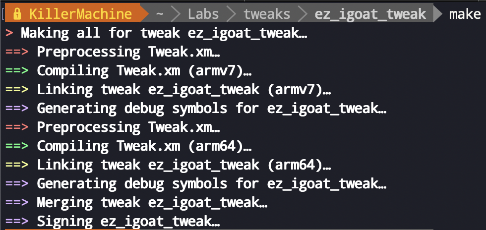 The basic of developing iOS Tweak (Part 4/4)
