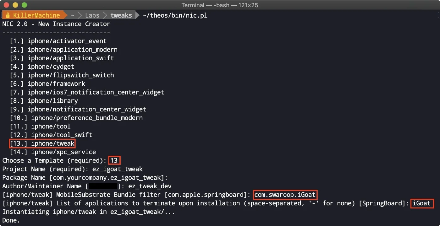 The basic of developing iOS Tweak (Part 4/4)