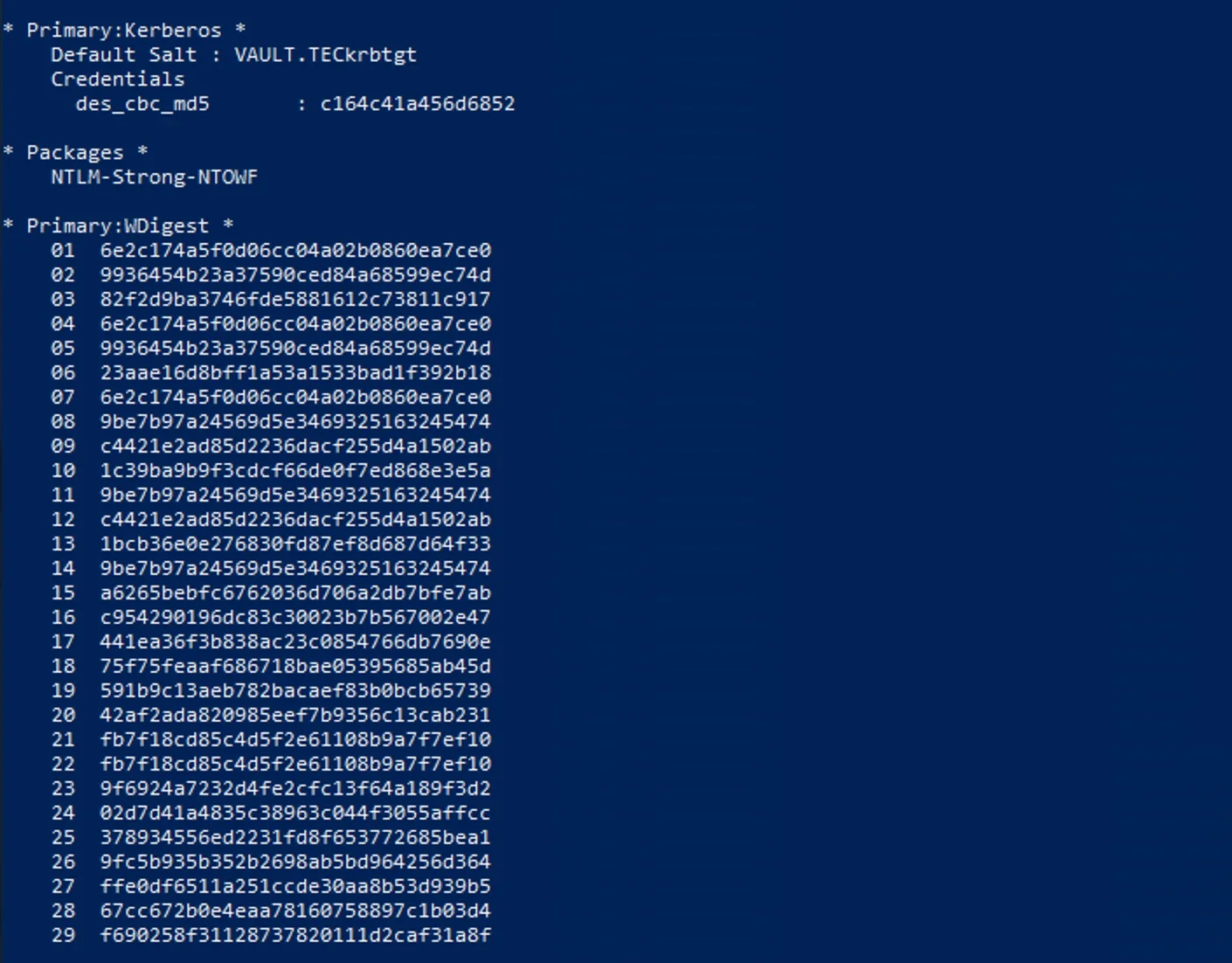 Using mimikatz to DCSync #2