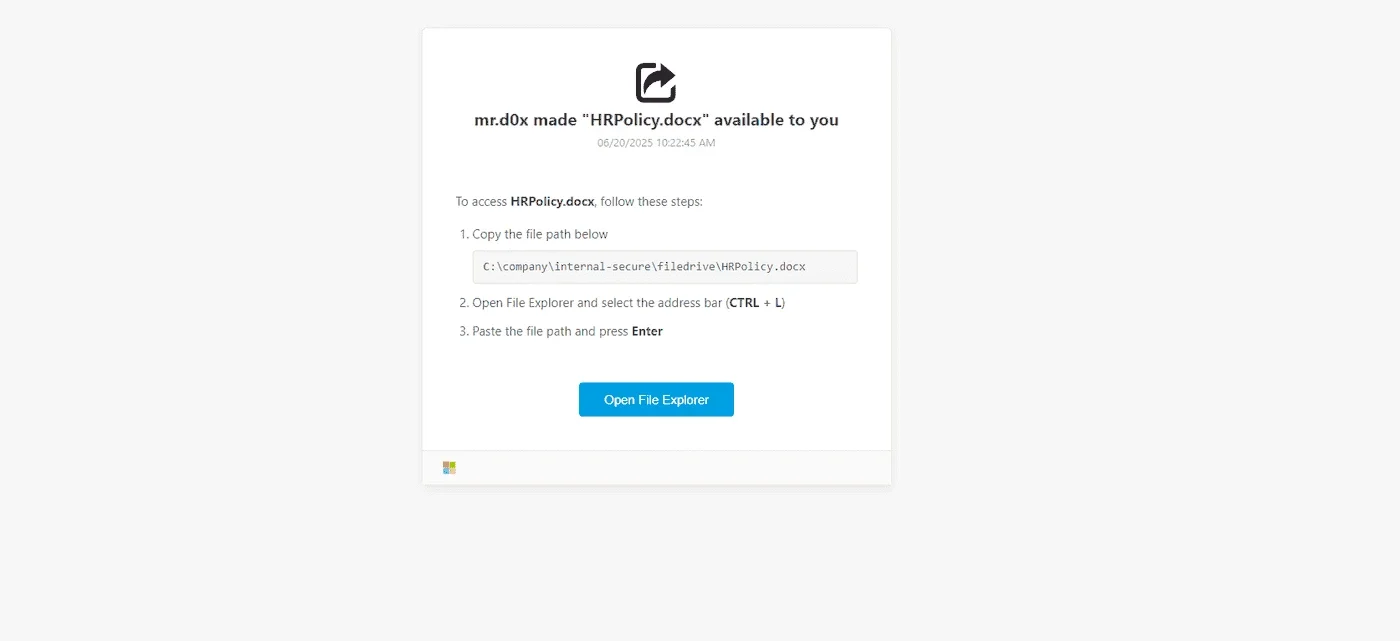 ตัวอย่างหน้าเว็บไซต์ phishing (ภาพจาก mrd0x.com)