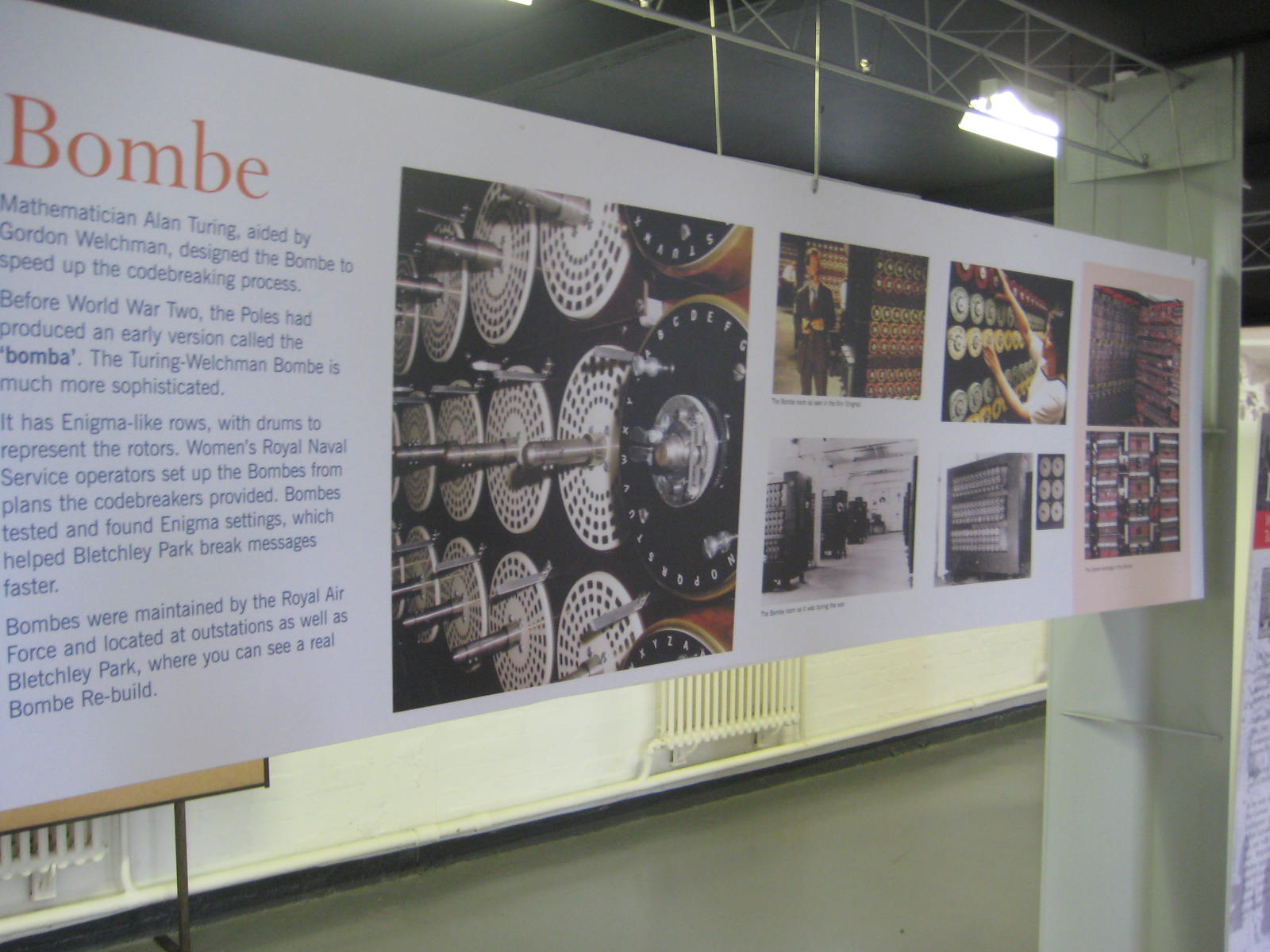 The Bombe Poster