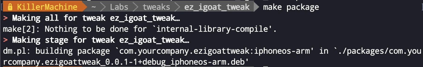 The basic of developing iOS Tweak (Part 4/4)