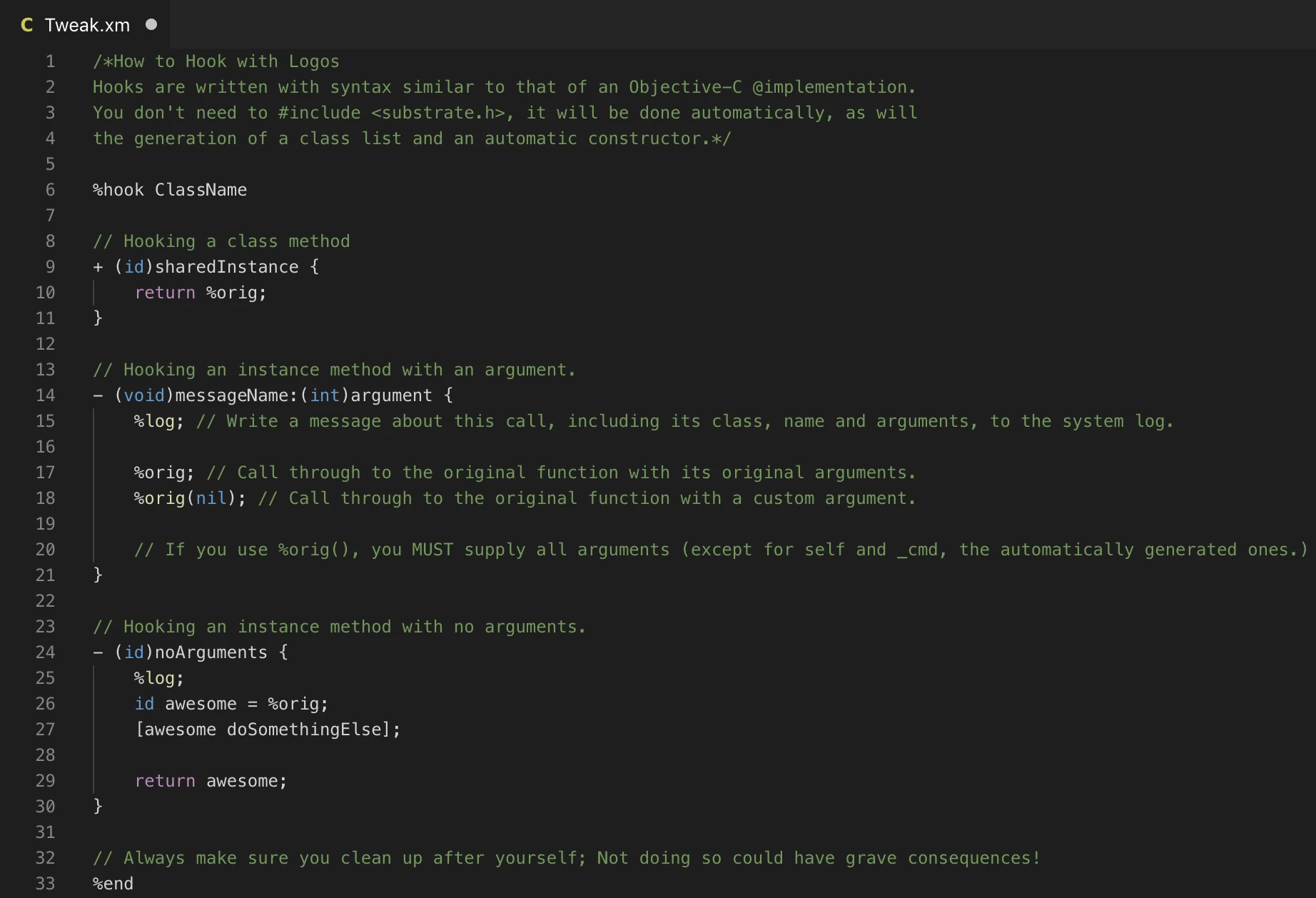 The basic of developing iOS Tweak (Part 4/4)